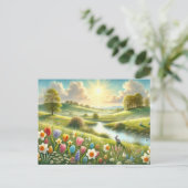 イースター自然と春 ポストカード (スタンド正面)