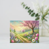 イースター自然 ポストカード (スタンド正面)