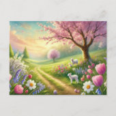 イースター自然 ポストカード (正面)