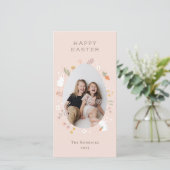 イースター花びらの写真カード シーズンカード (スタンド正面)