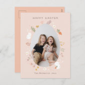 イースター花びら写真はがき シーズンポストカード (正面/裏面)