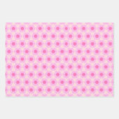 イースター花模様と動物 ラッピングペーパーシート (正面3)