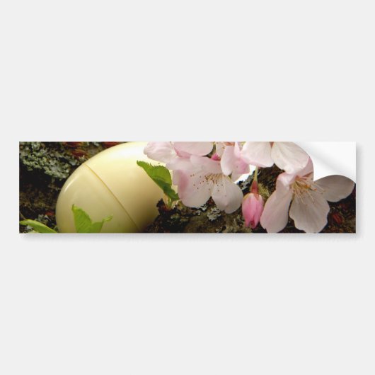 イースター花 バンパーステッカー (正面)