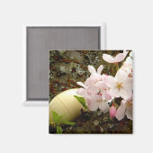 イースター花 マグネット (正面/裏面)