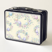 イースター芸術的パタン弁当箱 メタルランチボックス (裏面)