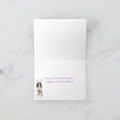 イースター英国のスプリンガースパニエル シーズンカード (内部)