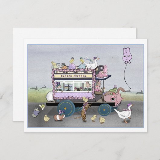 イースター表現 ポストカード (正面/裏面)