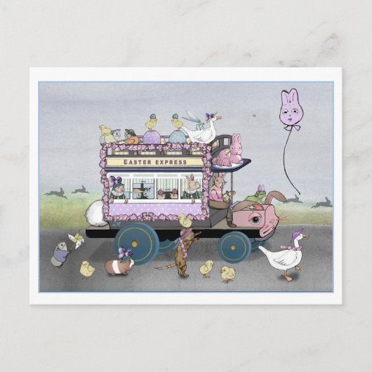 イースター表現 ポストカード (正面)