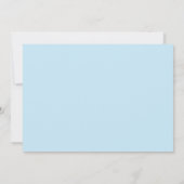 イースター誕生日の男の子のイースターエッグの誕生日のウサギ 招待状 (裏面)