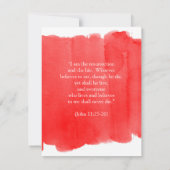 イースター誕生日チックアンドモーダー 招待状 (裏面)