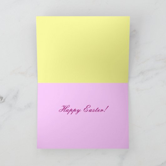 イースター象カード シーズンカード (内部)