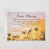イースター賛美の歌2:10 Bible Verse シーズンポストカード (正面/裏面)