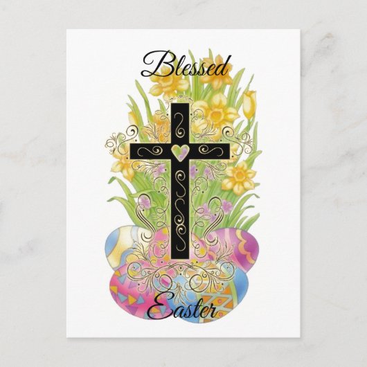 イースター賛美 ポストカード (正面)