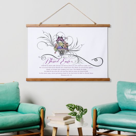 イースター賛美 吊り下げ型タペストリー (リビング)