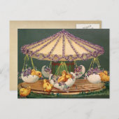 イースター郵便はがき シーズンポストカード (正面/裏面)