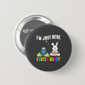イースター限定 うさぎだけ Easter 缶バッジ (正面&裏面)