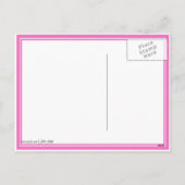 イースター雪だるまスノーバンニーズ「ホッピーイースター」 シーズンポストカード (裏面)