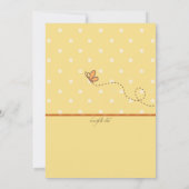 イースター飾エッグスパーティの招待状 招待状 (裏面)