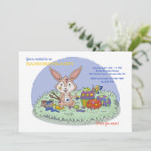 イースター飾エッグパーティー 招待状 (スタンド正面)