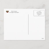 イースター驚きのウクライナの民芸 シーズンポストカード (裏面)