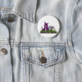 イースター驚きのベビーのドラゴン 缶バッジ (インサイチュ)