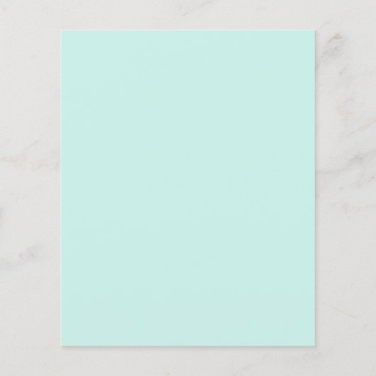 イースター魅力的タイポグラフィバニーイースター チラシ (裏面)