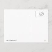 イースター魅力的チックス シーズンポストカード (裏面)