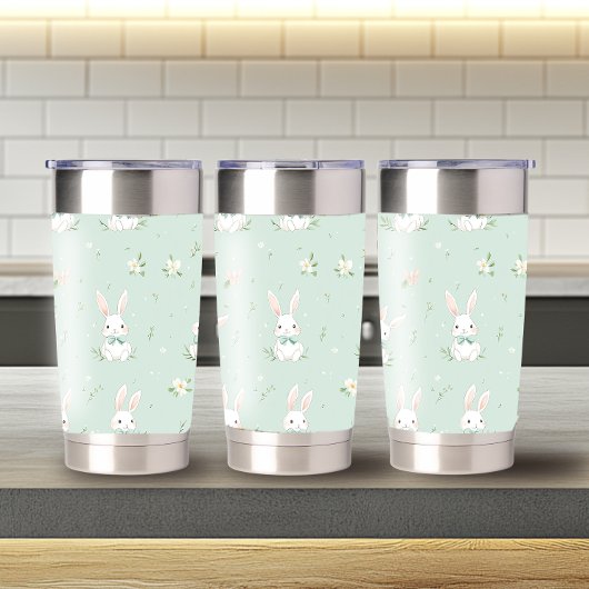 イースター魅力的パターン20ozサーマルタンブラー 保温保冷タンブラー