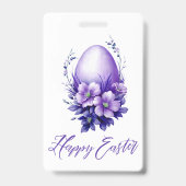 イースター魅力的卵 バッジ (裏面)