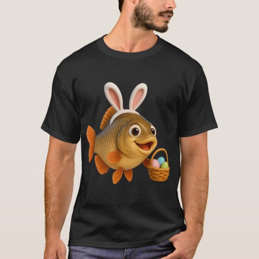 イースター鯉 Tシャツ (正面)