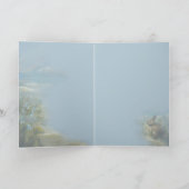 イースター うさぎ通り 5 x 7" カード (内部)