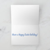 ***イースター***かわいいイースターEGSSからの願い シーズンカード (内部)