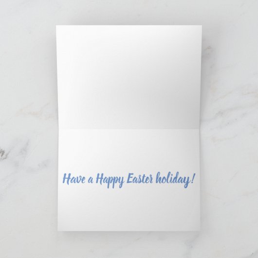 ***イースター***かわいいイースターEGSSからの願い シーズンカード (内部)