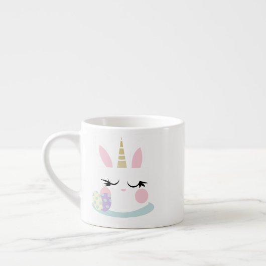 イースター かわいい マグカップ ユニコーン うさぎ (左)