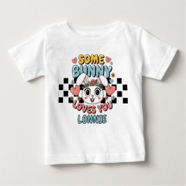 イースター だれかのウサギが好きよ 幼児用Tシャツ ベビーTシャツ