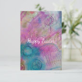 イースター アブストラクト ミックスメディア カード (スタンド正面)