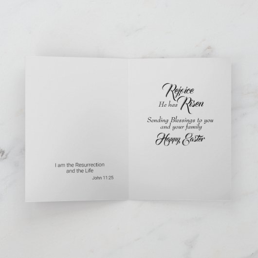 イースター・アレルヤ カード (内部)