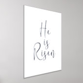イースター アート 復活の名言 聖書の詩 箔ポスター (レイダウン)