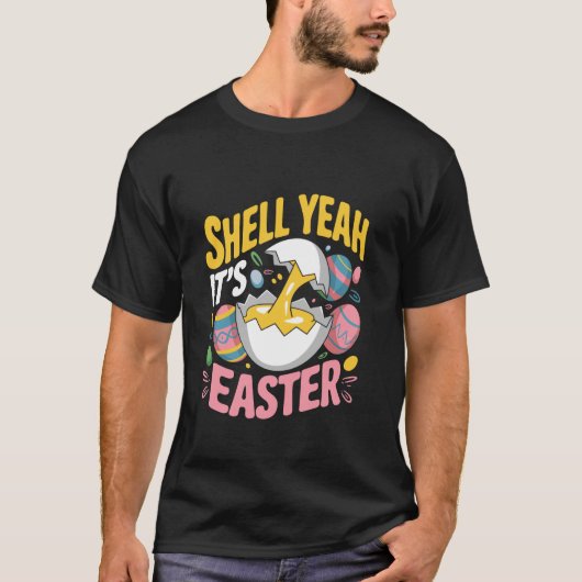 イースター イースターエッグ チョコレート 復活祭 Tシャツ (正面)