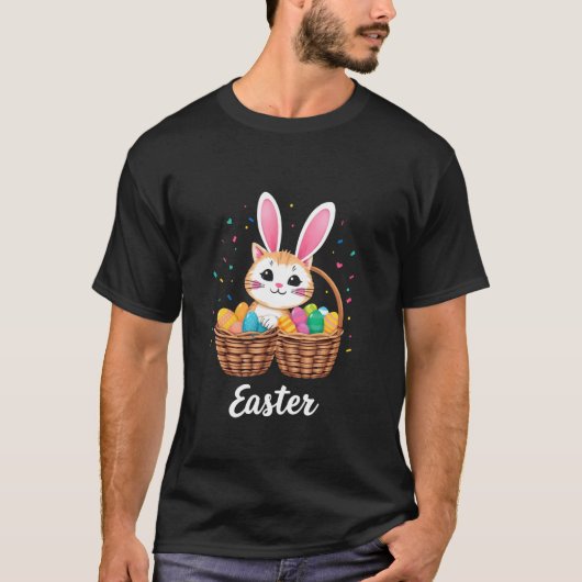 イースター イースター キャット Tシャツ (正面)