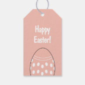 イースター ウサギ ギフト タグ (裏面)