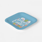 イースター ウサギ 卵の休日 ペーパープレート (傾斜あり)