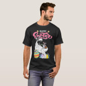 イースター ウサギ 恐竜 卵 ウサギの耳 コスチューム Tシャツ (正面フル)