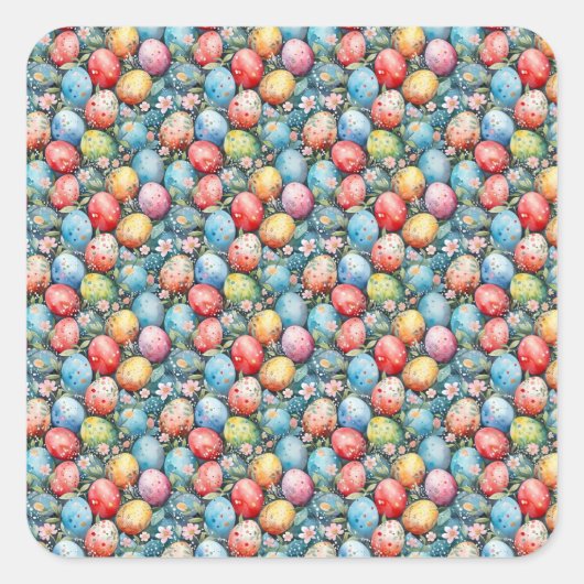 イースター・エッグストラバガント・ディライト スクエアシール (正面)