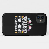 イースター・エッグ探しを仕掛ける人 Case-Mate iPhoneケース (裏面(横))