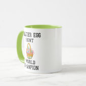 イースター·エッグ·狩りの世界チャンピオン·イースおもしろいター マグカップ (正面左)