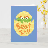 『イースター・オスカー・ザ・グルーフ』 カード (黄色い花)