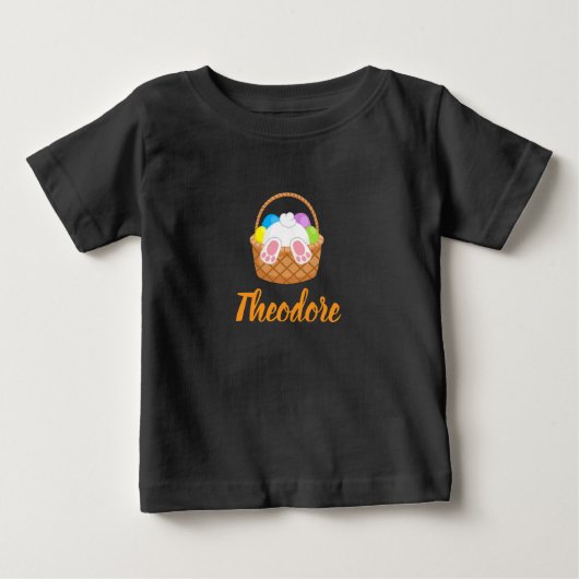 イースター オリジナル 赤ちゃん用 極上天竺Tシャツ ベビーTシャツ (正面)