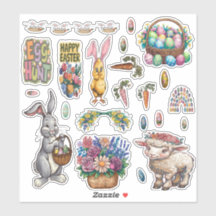 イースター カスタムカット ビニール ステッカー