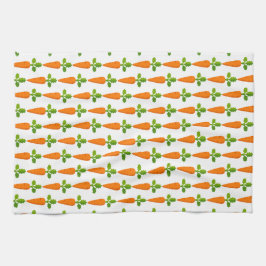 イースター カロット パターン 季節の装飾 キッチンタオル